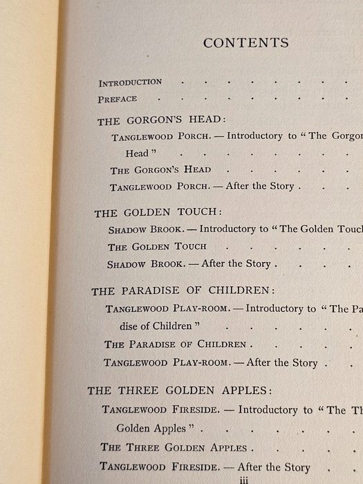 4 Volume works of Hawthorn 1902/good shape/ approx. 180 pages each vol., Antiques, David's Antiques and Oddities