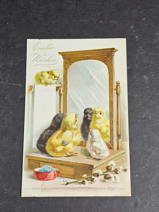 2 Easter postcards by Tuck 3x5 aas found excellent graphics, Antiques, David's Antiques and Oddities