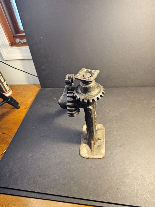 Super cool mechanical Jack/ works fine/as found 12 " nice size for display, Antiques, David's Antiques and Oddities