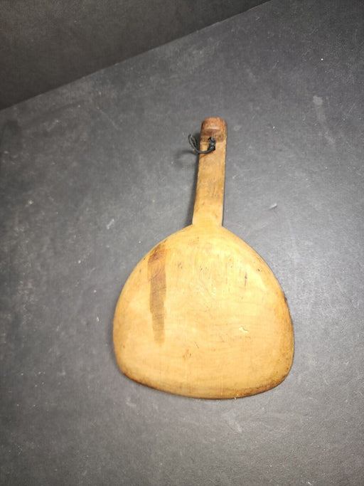 Butter paddle primitive small chip in wood nice arched handle, Antiques, David's Antiques and Oddities