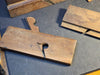 5 Wood planes 2 need blades/ early still usable/ 1850s, Antiques, David's Antiques and Oddities