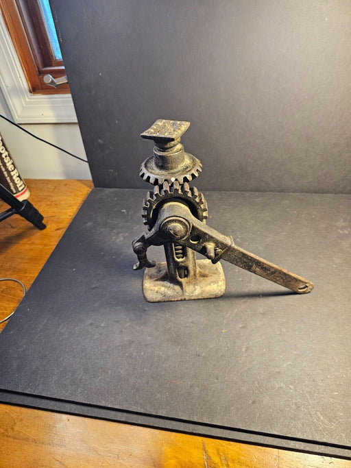 Super cool mechanical Jack/ works fine/as found 12 " nice size for display, Antiques, David's Antiques and Oddities