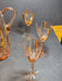 Mid Century Modern 15' Blown Decanter with Polished Pontil and 6 / 6 inch Goblet, Antiques, David's Antiques and Oddities