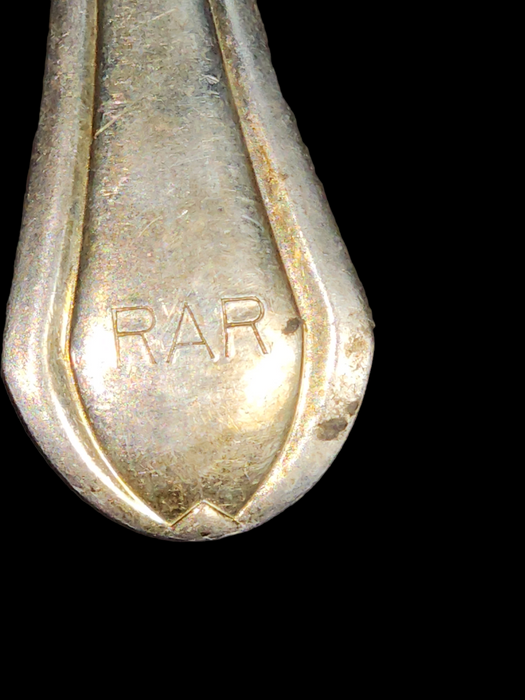 RAR (Reichsautobahn) 2-knives , 3-forks, 2-spoons, by French maker Christofle, Antiques, David's Antiques and Oddities