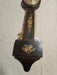 8 Day  key wind sold banjo floral decorated 1930s runs/ HAS key / cool item 28 ", Antiques, David's Antiques and Oddities