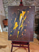 Mid-Century Modern Abstract Expressionist Painting by L.B. 31x41, Antiques, David's Antiques and Oddities