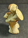 Salt figure of a boy playing tuba 4" Painted hat and jacket, Antiques, David's Antiques and Oddities