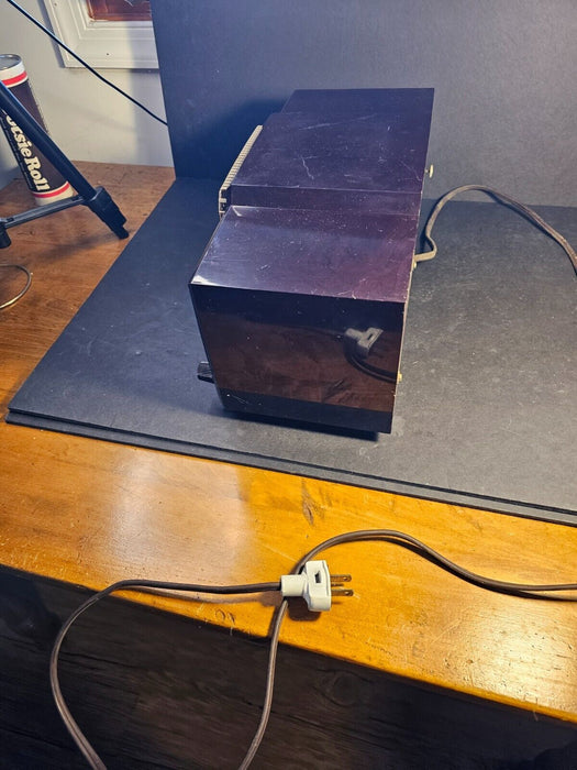 Musaphonic Clock Radio 14 x7x7 turns on/ GE/ hums as found, Antiques, David's Antiques and Oddities