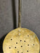 Forged steel and brass strainer by craftsman in the 1970s w/ makers mark. 15", Antiques, David's Antiques and Oddities