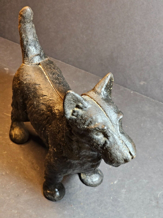 Cast iron scottie 193Os door stop. Approximately  9x11 inches, Antiques, David's Antiques and Oddities