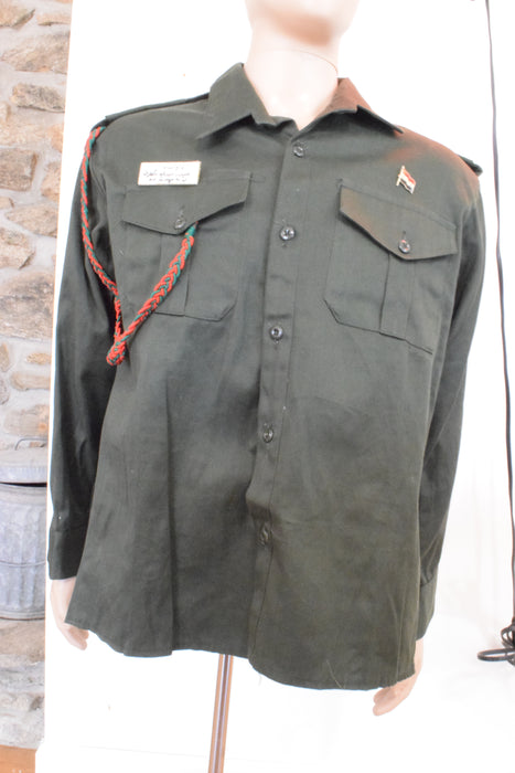 Iraqi Republican Guard Shirt /w Nametag, Military Uniforms, David's Antiques and Oddities