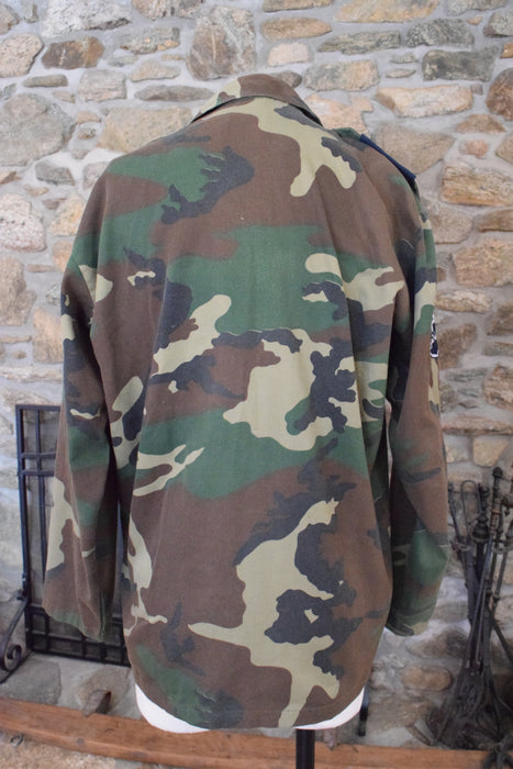 RARE Iraqi Police Camouflage BDU Coat with Patches Size XL, Military Uniforms, David's Antiques and Oddities