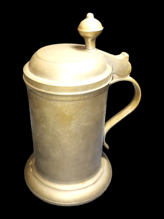 Pewter Tankard Approximately 9.25 inches high an 47 ounces