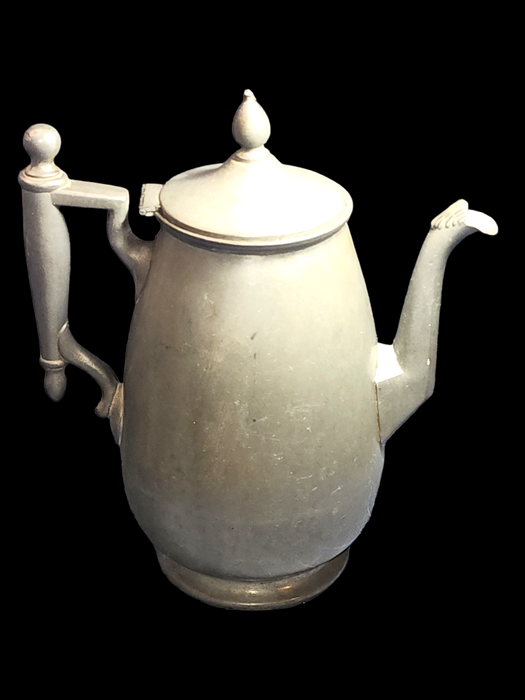 Pewter Coffee Pot 10 inches Durham and Sons Portland ME.
