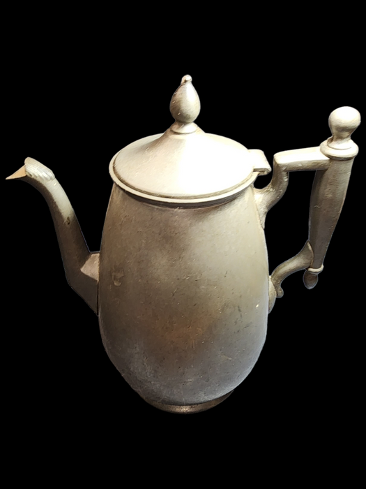 Pewter Coffee Pot 10 inches Durham and Sons Portland ME.