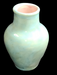 Pisgah forest 6.5 " green blue pottery vase 1937, David's Antiques and Oddities