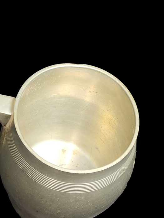 Pewter Barrel style mug 45.x4 20 ounces Made in England, David's Antiques and Oddities