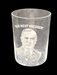 Wm McKinley our next president glass white on clear 3.5x2.5, David's Antiques and Oddities