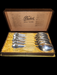 Title: Platuna Metallwarenfabrik WWII German Silver-Plated Spoons (Marked 90) with Iron Cross and Swastika Motif, David's Antiques and Oddities