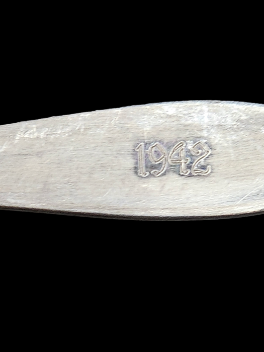 Title: 1940s German WWII Commemorative Spoon: Leibstandarte SS Adolf Hitler