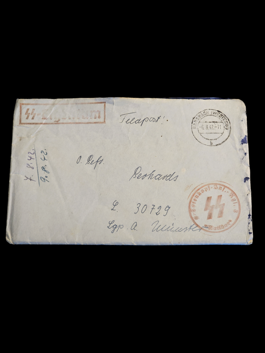 ww2 German letter with party markings, personal correspondence