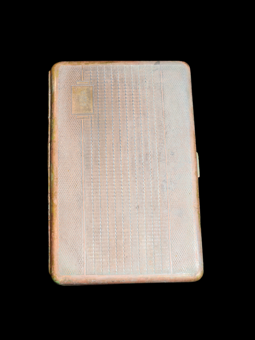 Title: Gb Div. Mountain Troops Cigarette Case, WWII Era