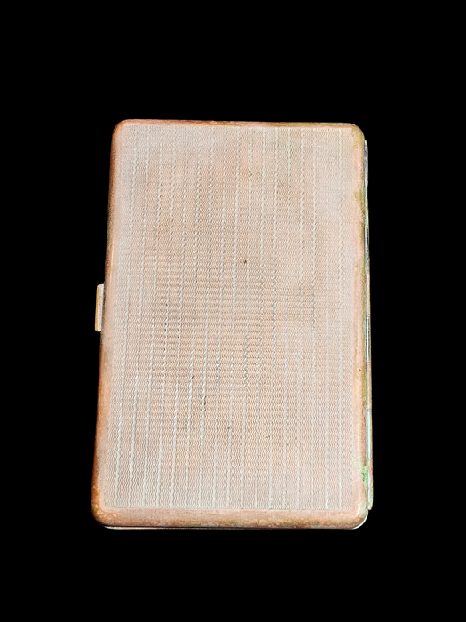 Title: Gb Div. Mountain Troops Cigarette Case, WWII Era