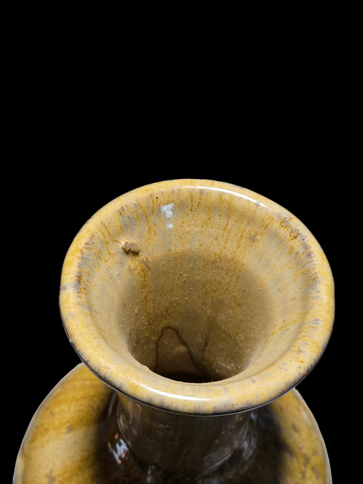 18" Mid-Century Modern Multi-Colored Urn-Form Vase