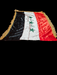 Iraqi Flag with Gold Fringe Double Sided 51”x34”, David's Antiques and Oddities