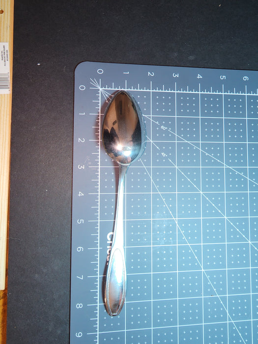 Karl Sauberzweig silver plated soup spoon