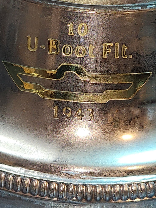 German U-Boat Fleet 1943  pitcher Plated silver