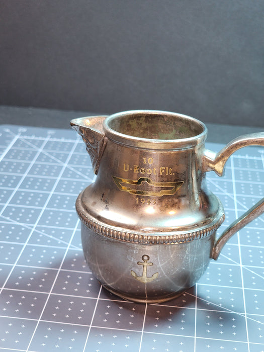 German U-Boat Fleet 1943  pitcher Plated silver