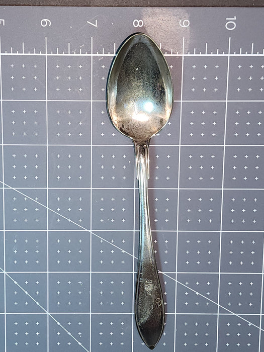 WW2 Silverplated Spoon Marked Gb Div "Gebirgsjäger Division" or "Gebirgs Division," Mountain Troops