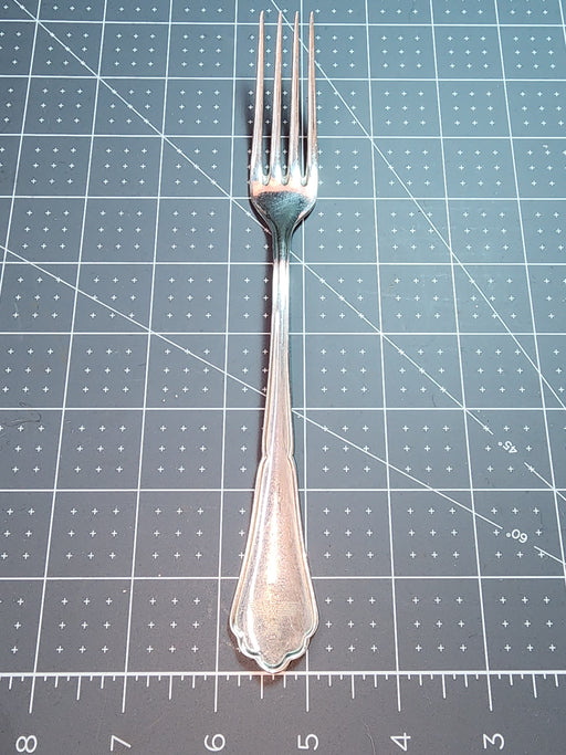 Herman Goering full size wedding pattern fork. 800 silver. 8 Inches in legenth