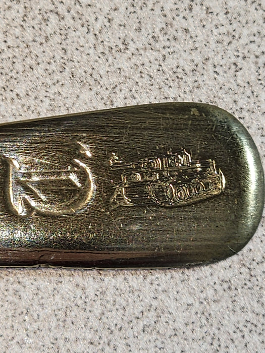 WW2 Panzer  tea spoon silver plate