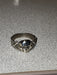 WW2 German Deaths' head ring 835 silver engraved" Got Mit Um.