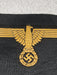 RARE WW2 UNISSUED WAFFEN SS EAGLE SLEEVE CLOTH BADGE