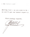 Simon Weisanthal Signed correspondance on letter head.