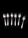 WW2 set of 6 Luftwaffe  tea spoons