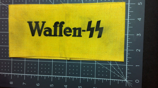 SS Waffen Yellow arm Band SS Waffen Yellow arm Band original