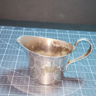 Panzer Division 1943 Pitcher Silver Plated