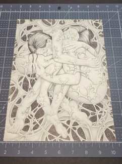 Inmate Art Twins by Young Blood Mc Cray 2006