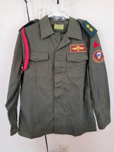 Iraq-Vintage Iraqi Republicans Guards Special Forces Lieutenant Green Uniform