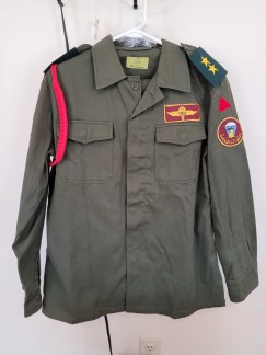 Iraq-Vintage Iraqi Republicans Guards Special Forces Lieutenant Green Uniform