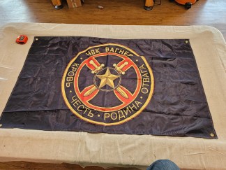 Russian Federation Ukraine war trophy 59 x35 Excellent condition