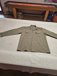 Iraqi uniform shirt embroidered/rare/ Tank unit