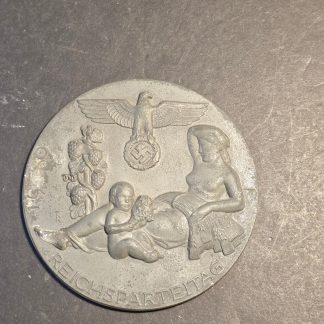 N.S. KAMPFSPIELE 1939 ZWEITER PLATZ This translates to: National Socialist (Nazi) Combat Games 1939 Second Place