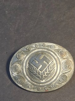 German WWII RADwJ Brooch 1.5 x2