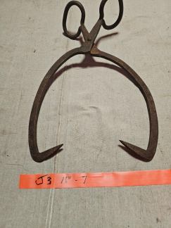 ice tongs 16 " Aish Country Pa as found /primitive