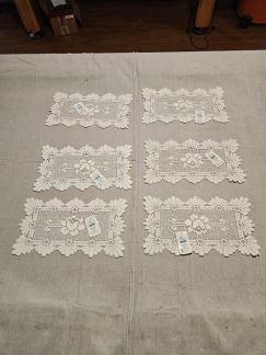 6 Great bay lace Rose. 8x 14 new old stock from 2001/same price less 20%